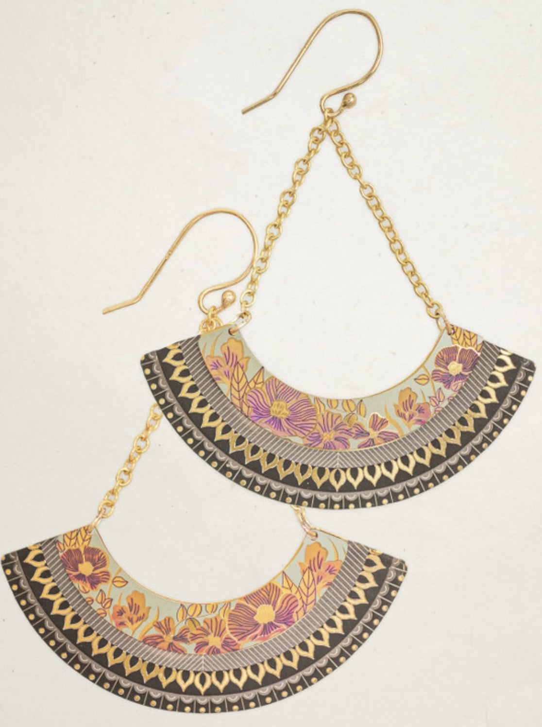 Holly Yashi Leah Rose Earrings