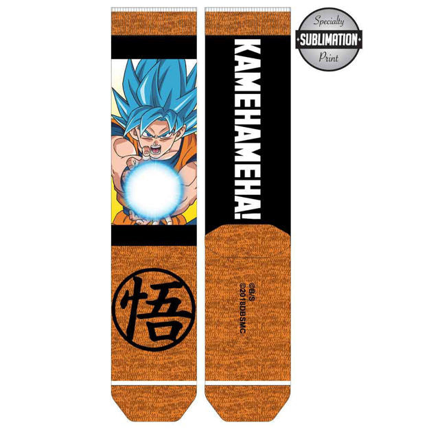 Dragon Ball Z Goku Statement Socks