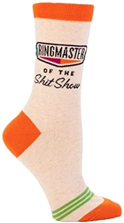 Blue Q Women’s Shit Show Crew Socks
