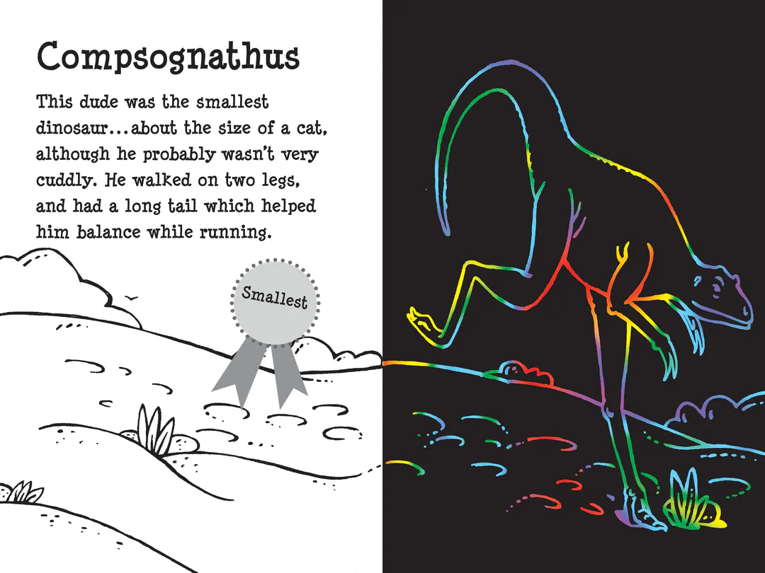 Scratch & Sketch Dino Dudes