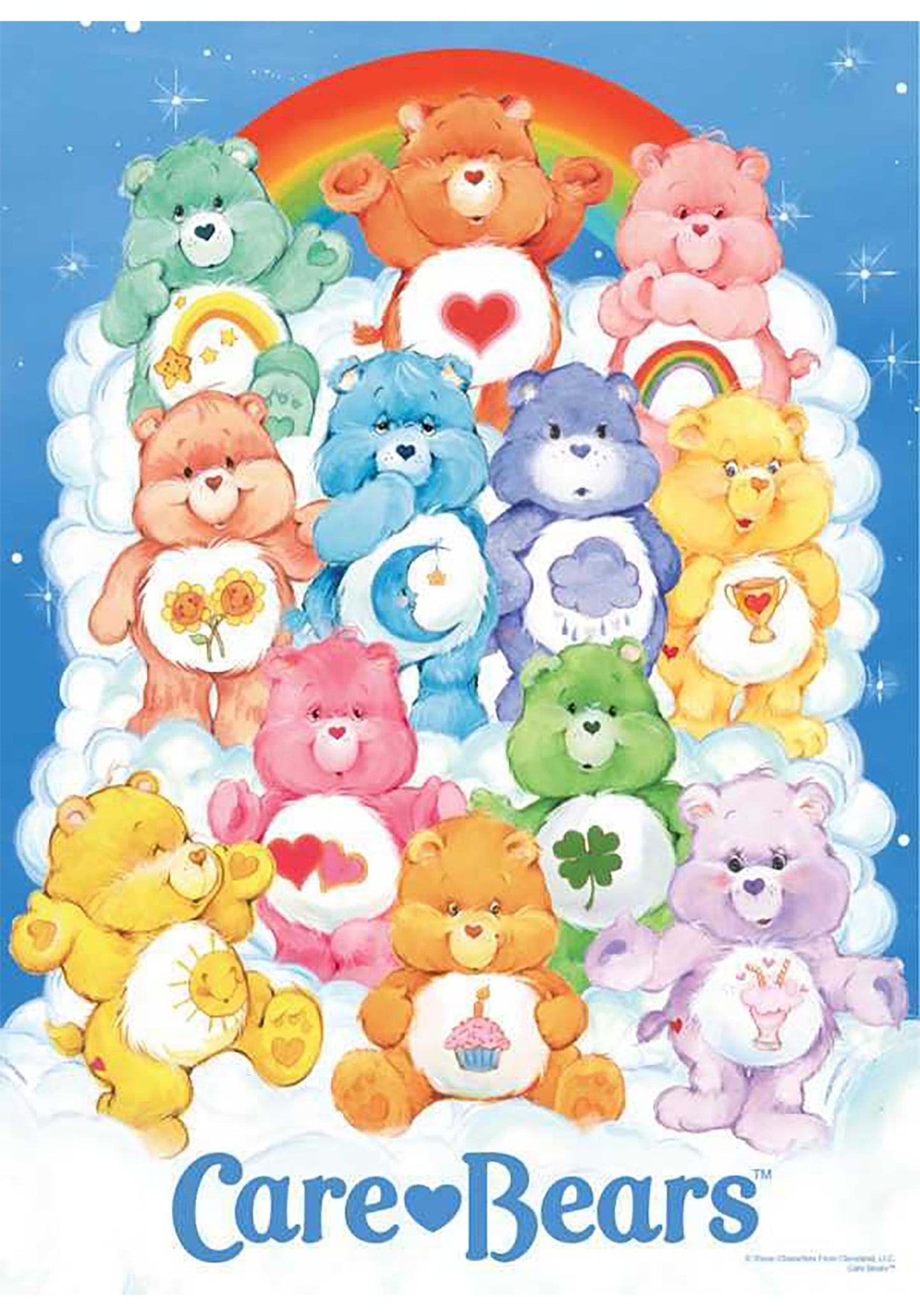 Care Bears Best Friends Forever 1000pc Puzzle