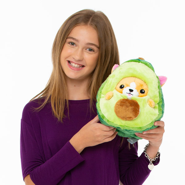 Squishable Undercover Corgi in Avocado