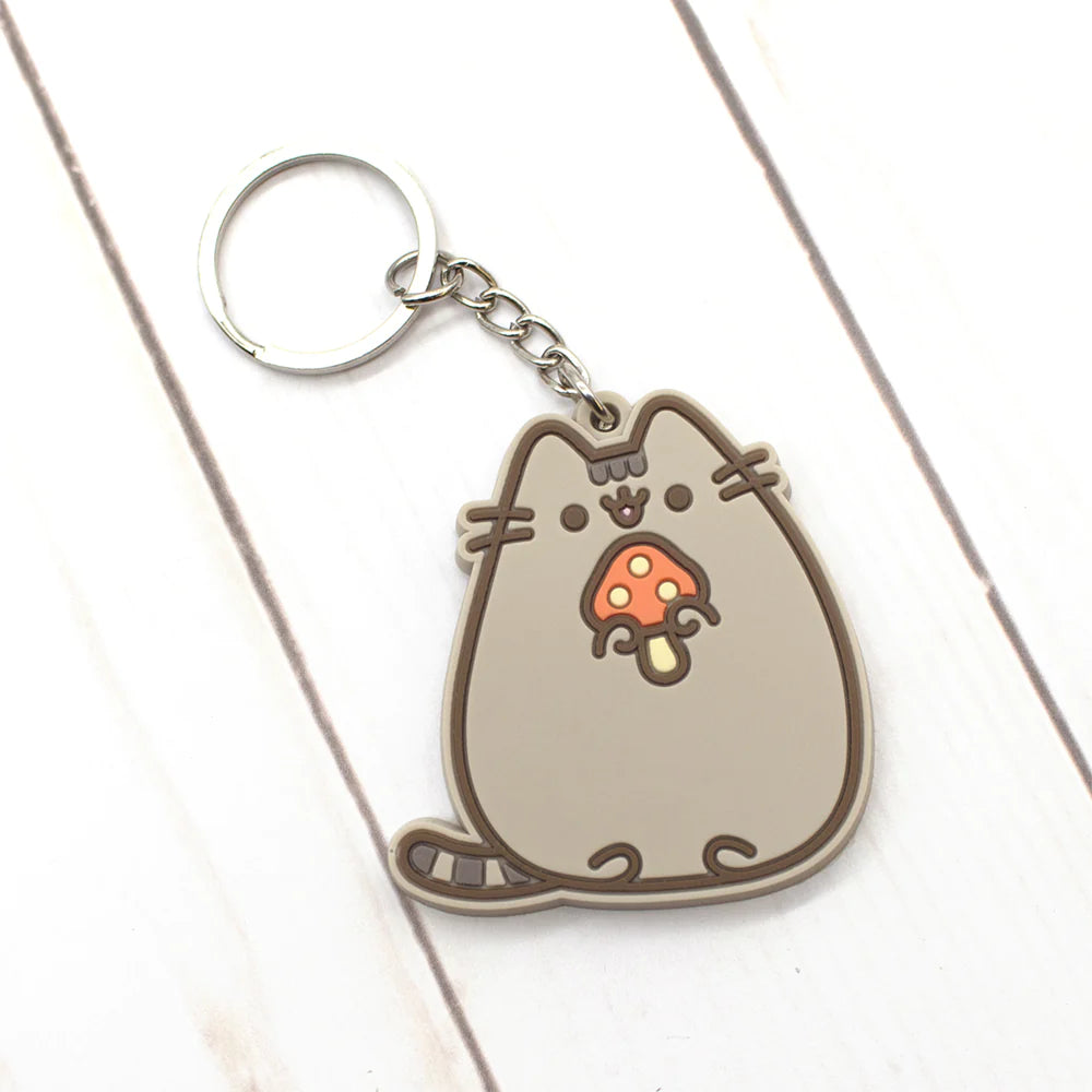 Queenie's Cards x Pusheen Mushroom Keychain