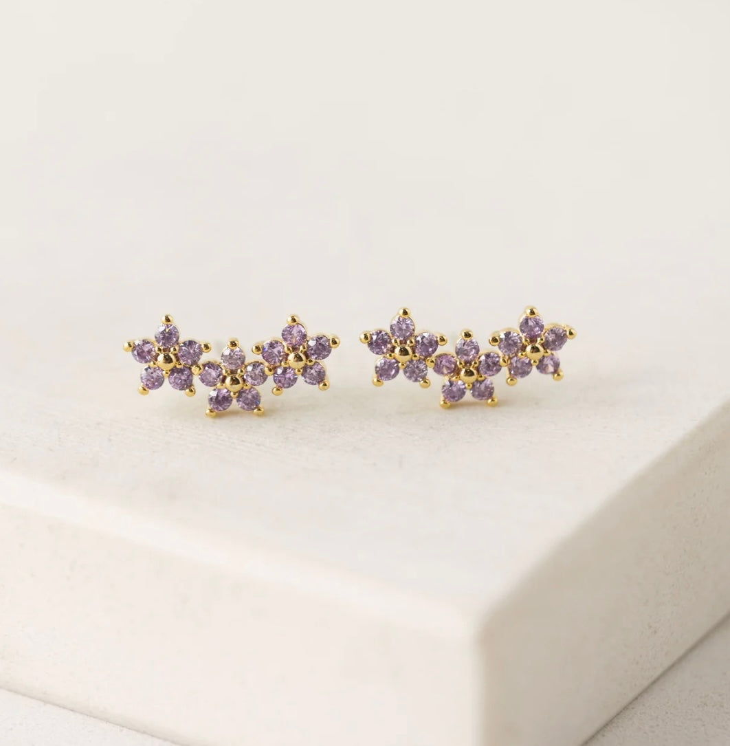 Lover’s Tempo Blossom Climber Earrings