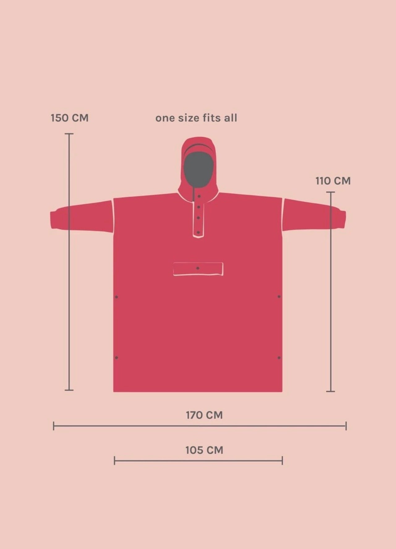Rainkiss Camo Rain Poncho