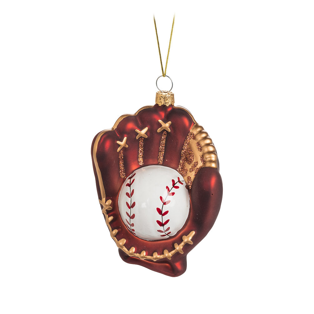 Baseball and Glove Ornament