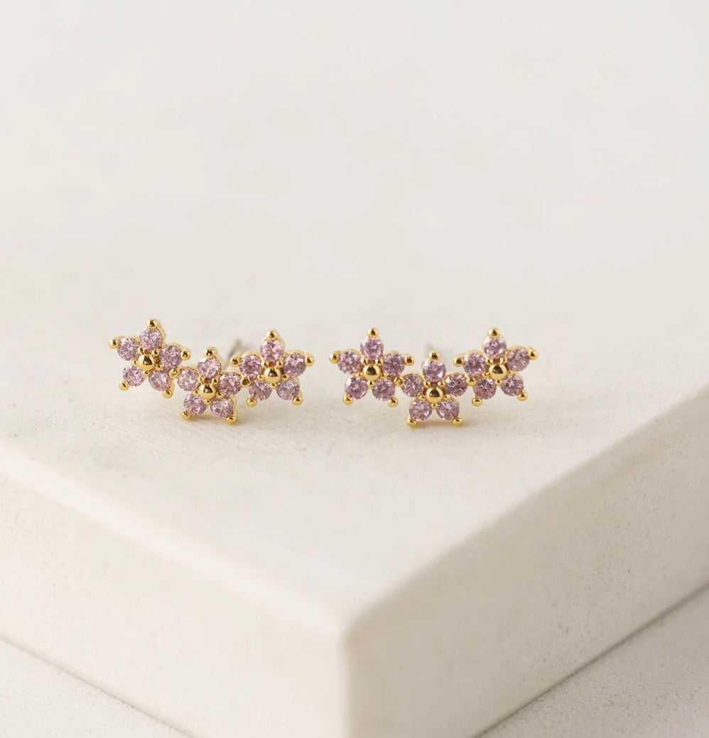Lover’s Tempo Blossom Climber Earrings