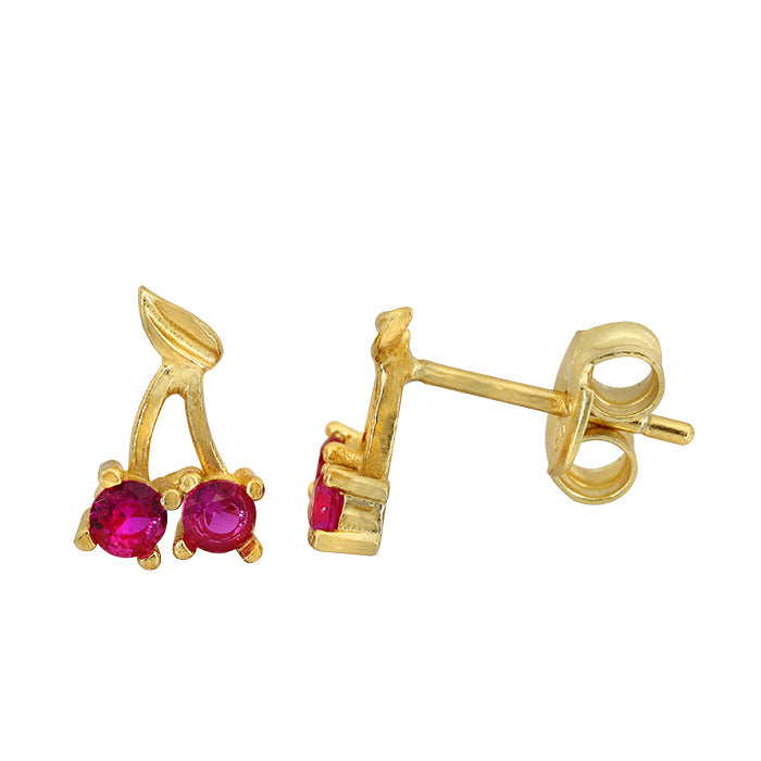 Cherries Stud Earrings