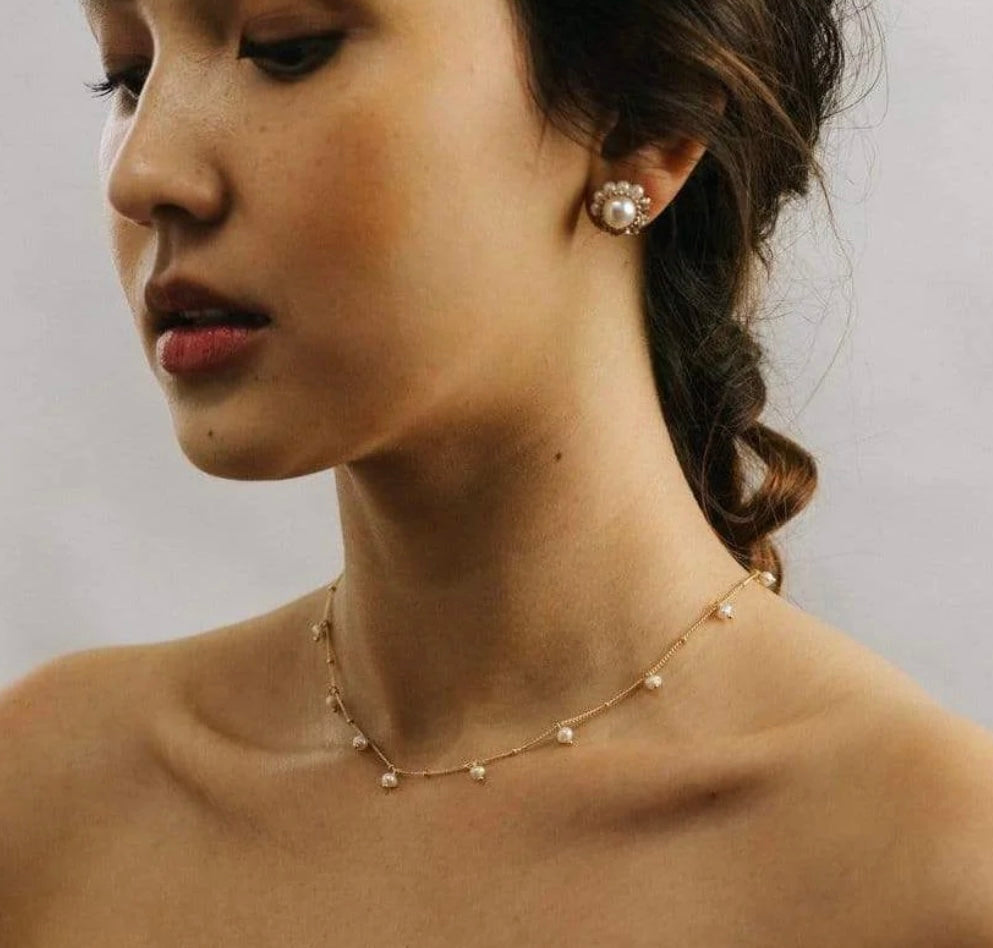 Lover’s Tempo Empress Pearl Post Earrings