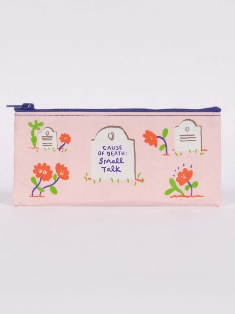 Blue Q Small Talk Pencil Case