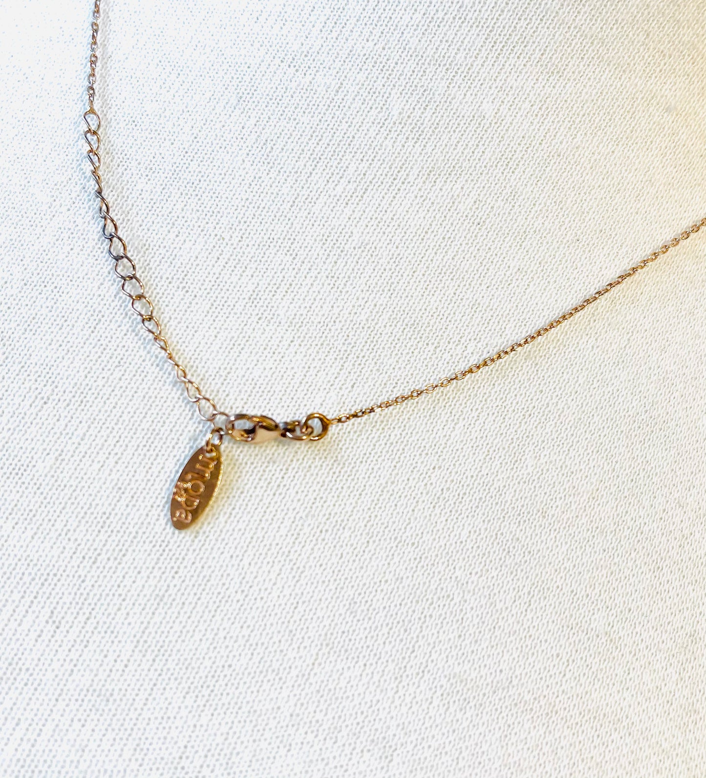 Rose Gold Infinity Necklace