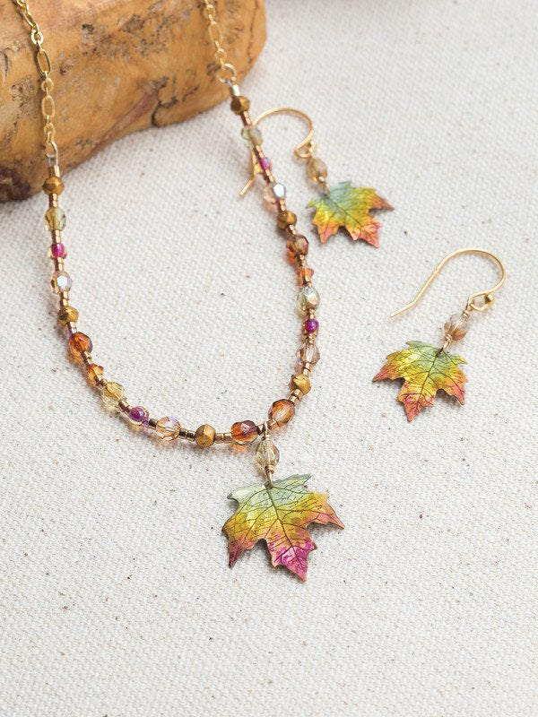 Holly Yashi Sugar Maple Beaded Necklace