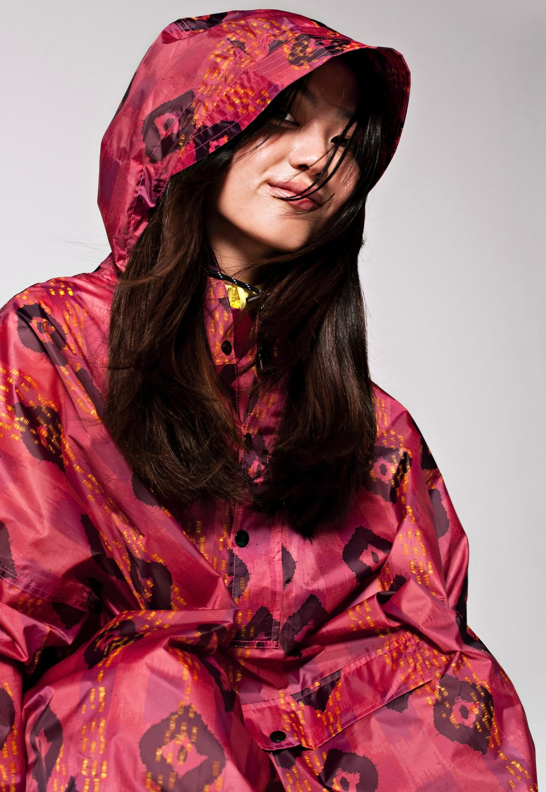 Rainkiss Ikat Rain Poncho