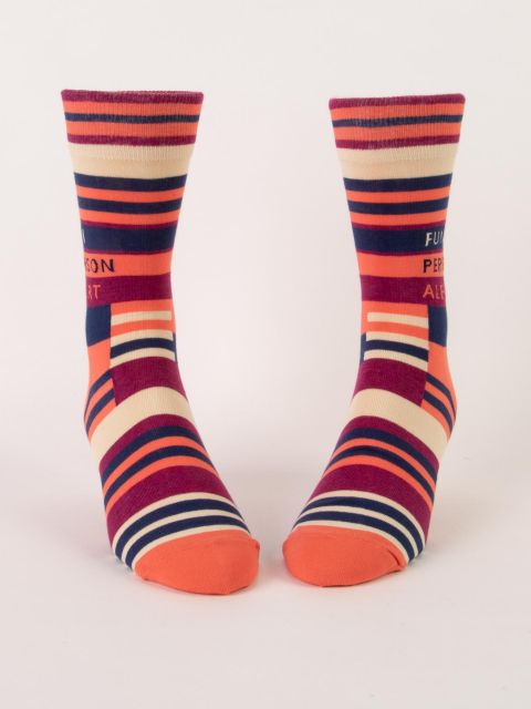 Blue Q Fun Person Men’s Sock
