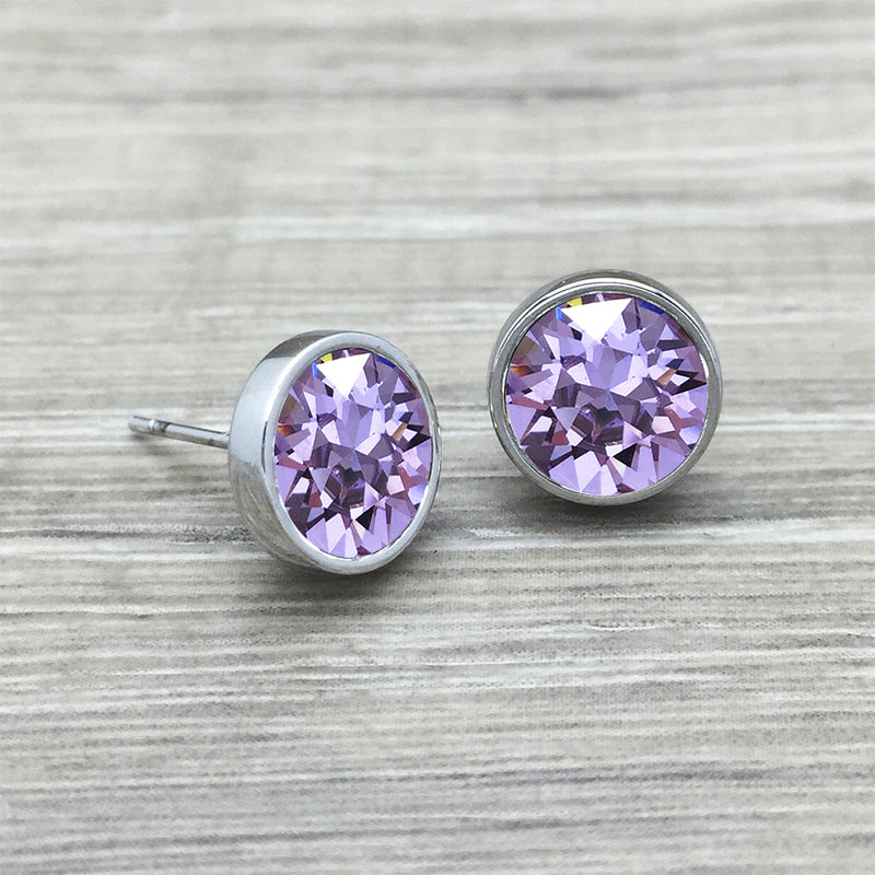 JJ+RR Luxe Swarovski Crystal Studs