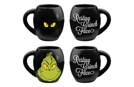 Grinch Resting Face Heat Activated Mug