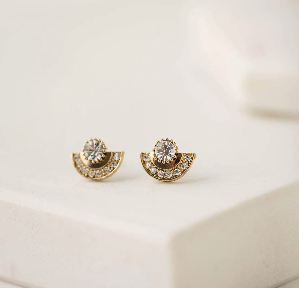 Lover’s Tempo Arc Post Earrings