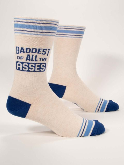 Blue Q Men’s Baddest Sock