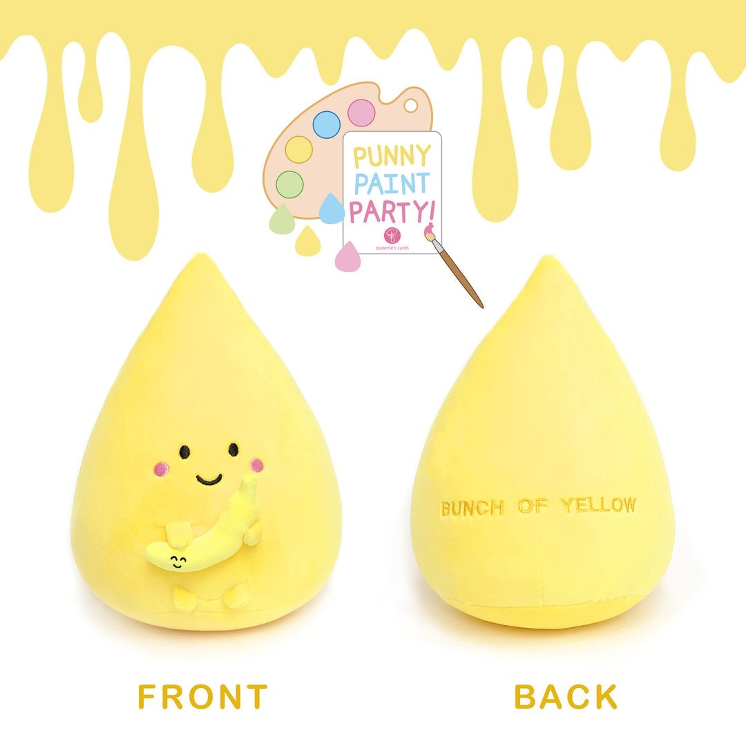 Queenie Cards Punny Paint Party Plushies