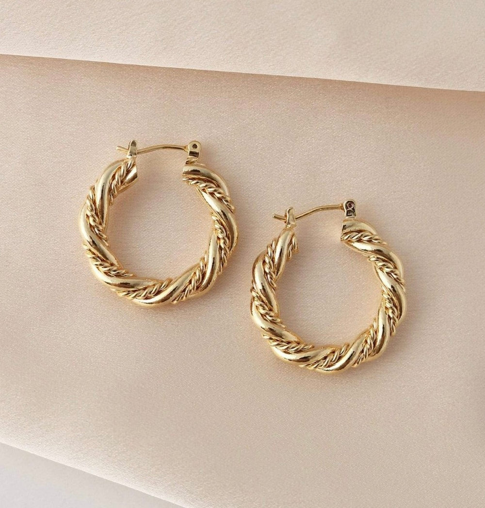 Lover’s Tempo Jessie Hoop Earrings