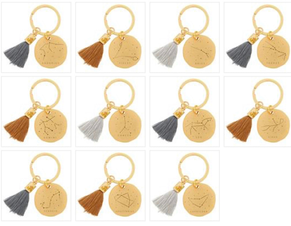 Karma Zodiac KeyChain