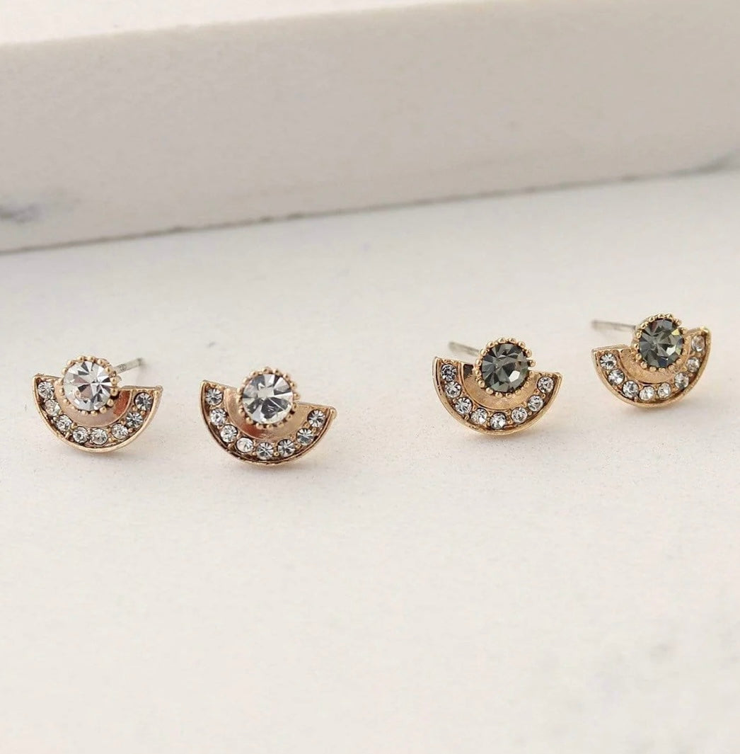 Lover’s Tempo Arc Post Earrings