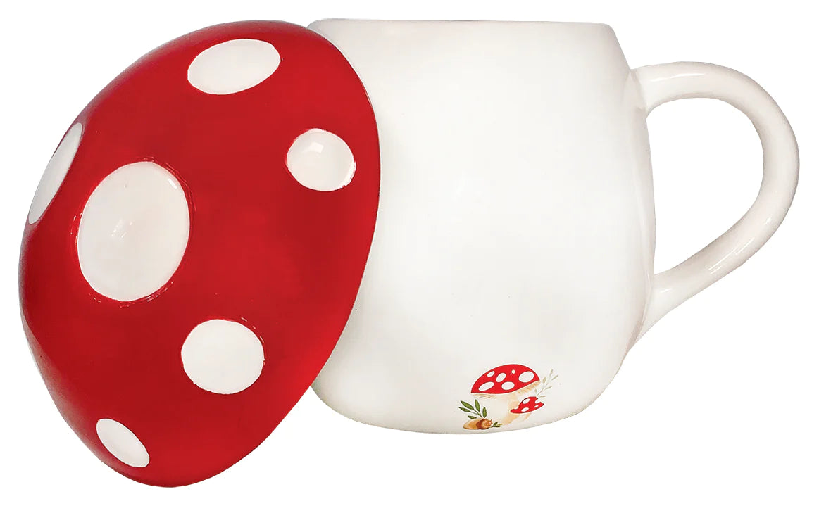Streamline Mushroom Mug w/Lid
