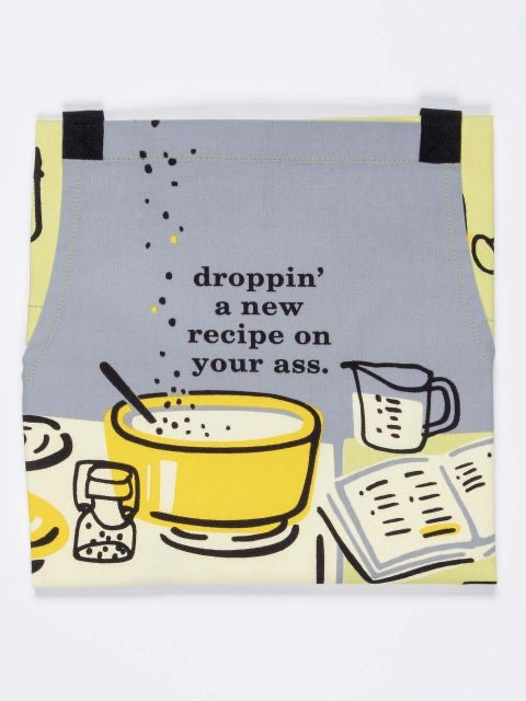 Blue Q Droppin’ a New Recipe Apron