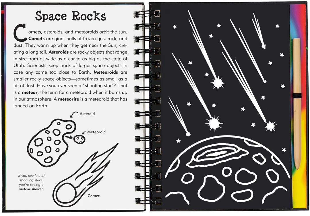 Scratch & Sketch Outer Space
