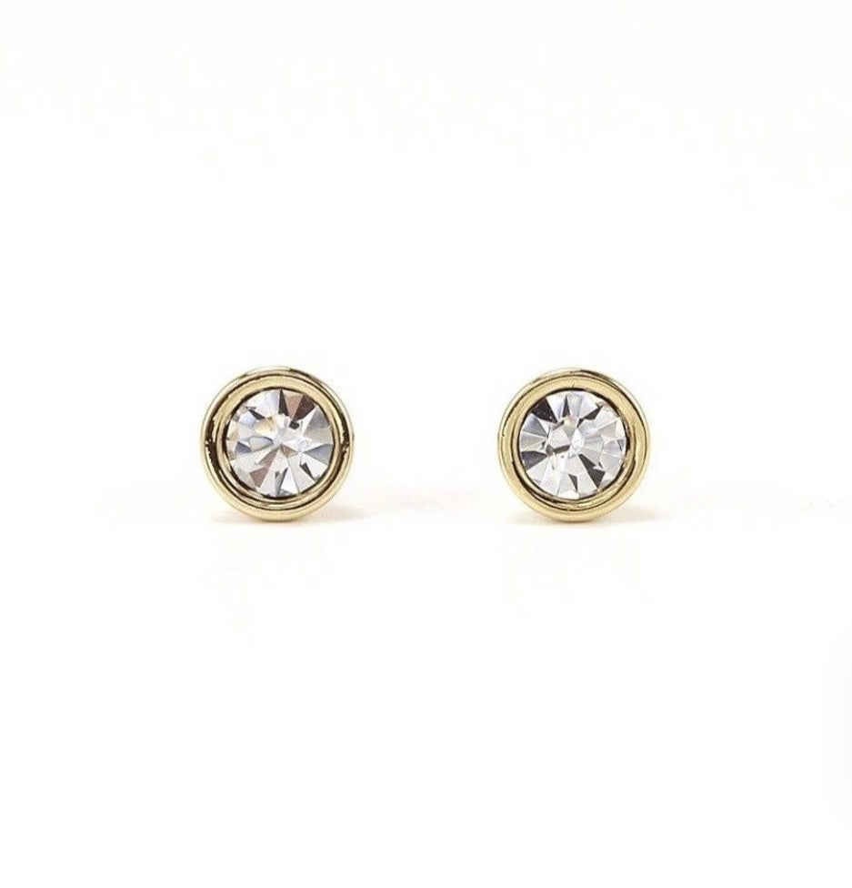 Lover’s Tempo Swarovski Mini Post Earrings