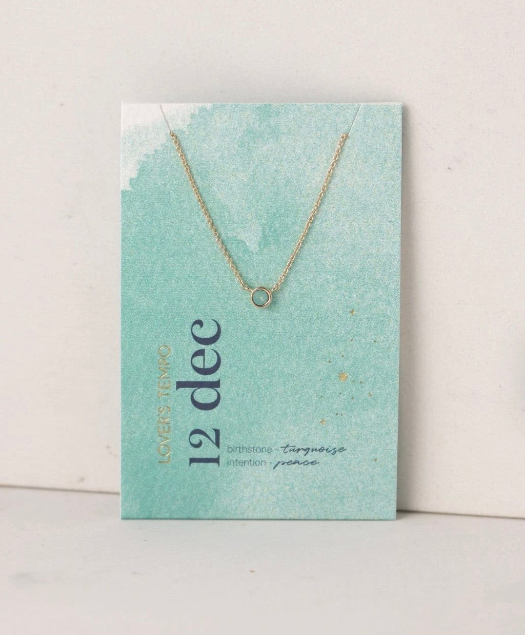 Lover’s Tempo Kaleidoscope Birthstone Gold Necklace