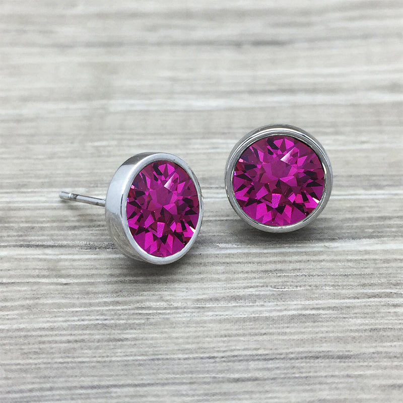 JJ+RR Luxe Swarovski Crystal Studs