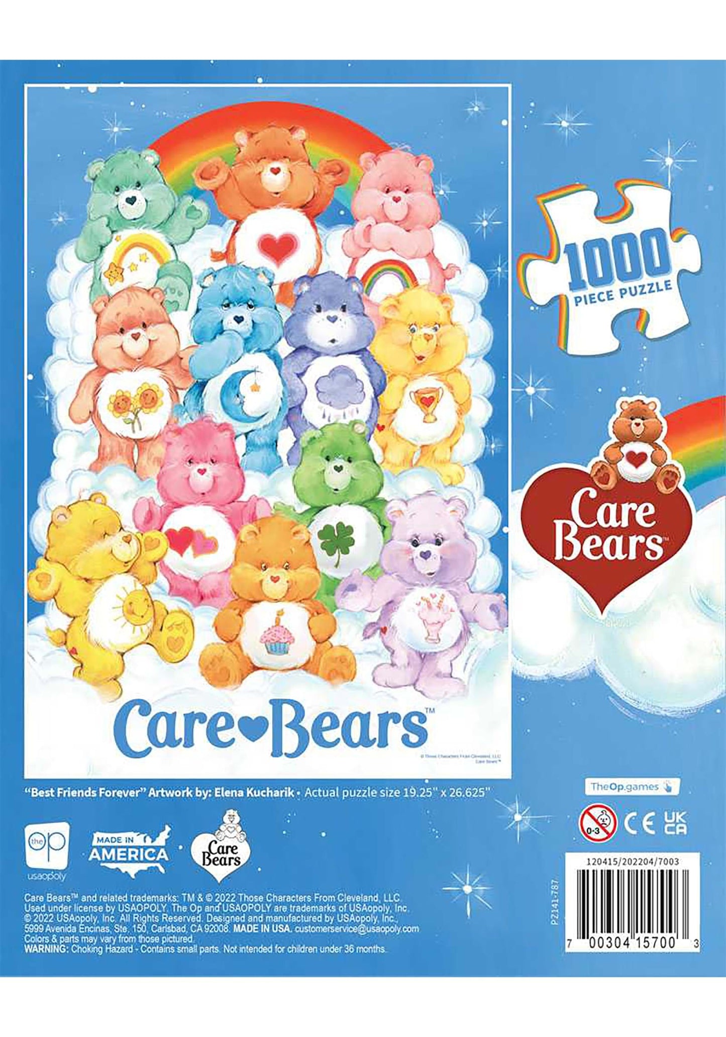Care Bears Best Friends Forever 1000pc Puzzle