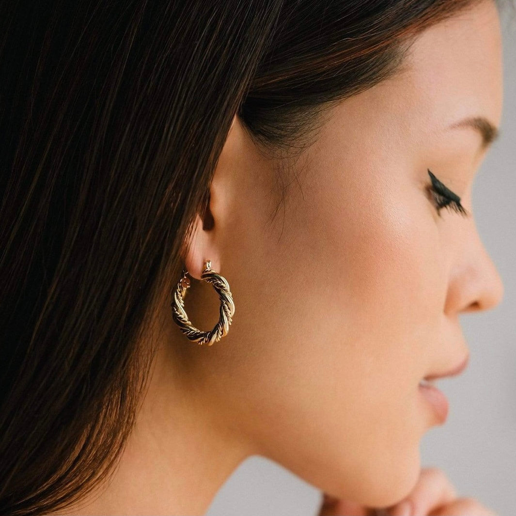 Lover’s Tempo Jessie Hoop Earrings