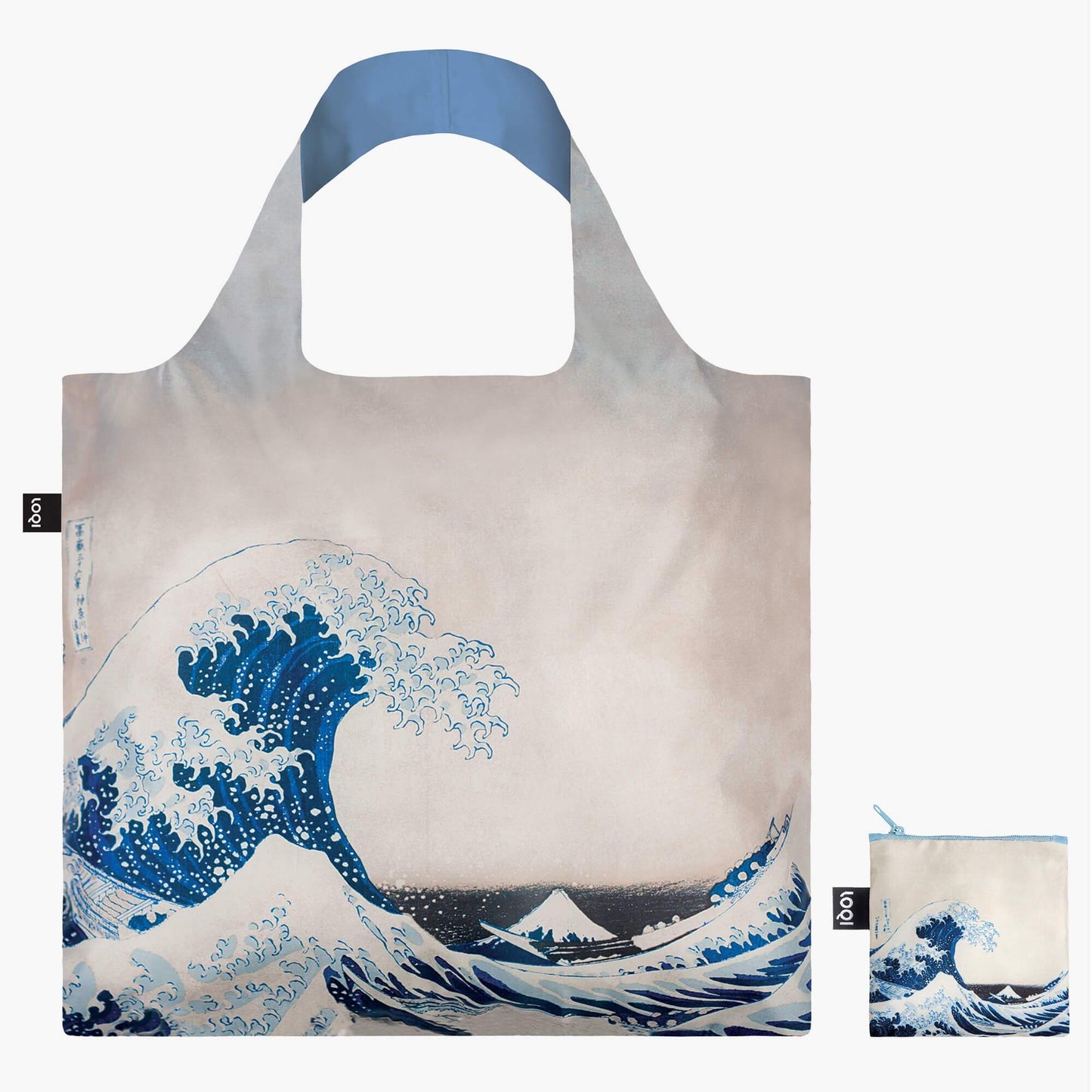 LOQI Hokusai Great Wave Recycled Bag