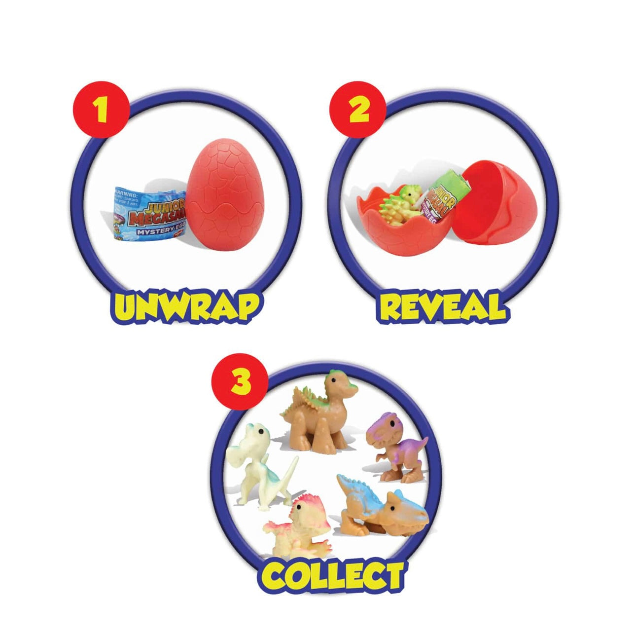 Junior Megasaur Mystery Egg