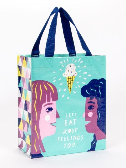 Blue Q Eat My Feelings Handy Tote