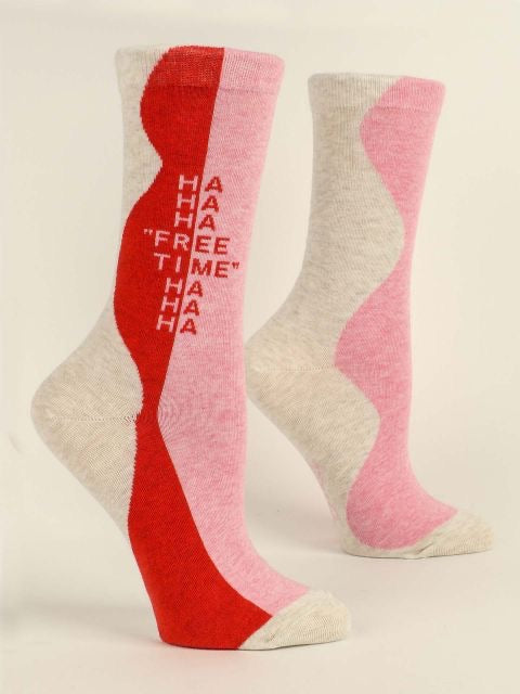 Blue Q Women’s Ha Ha Free Time Socks