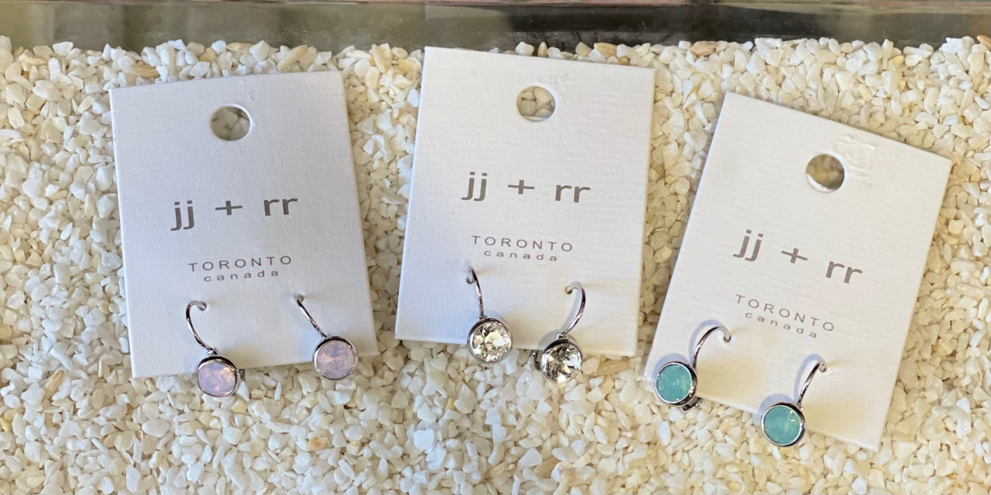 jj+rr Swarovski Crystal Earrings