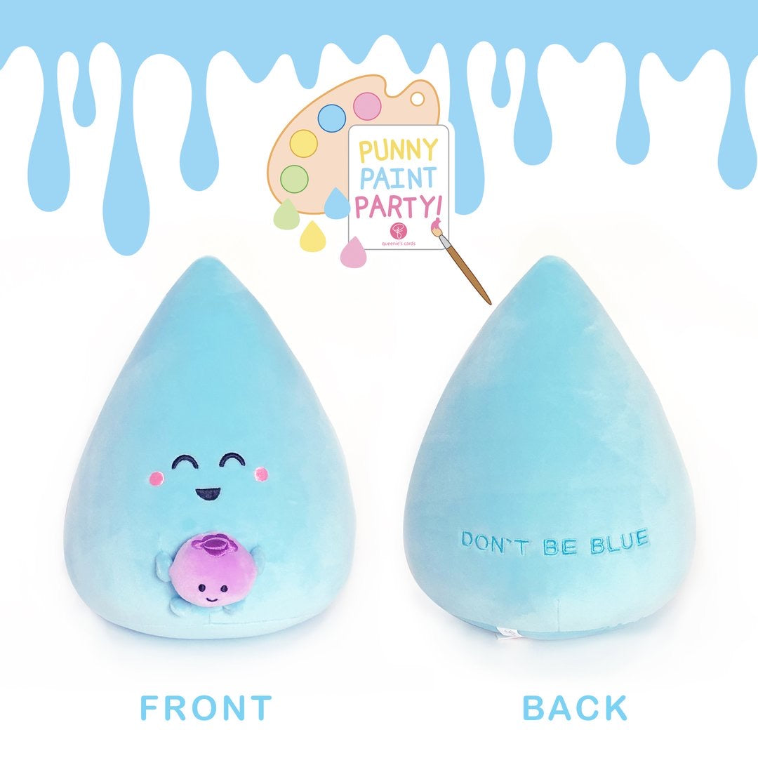 Queenie Cards Punny Paint Party Plushies