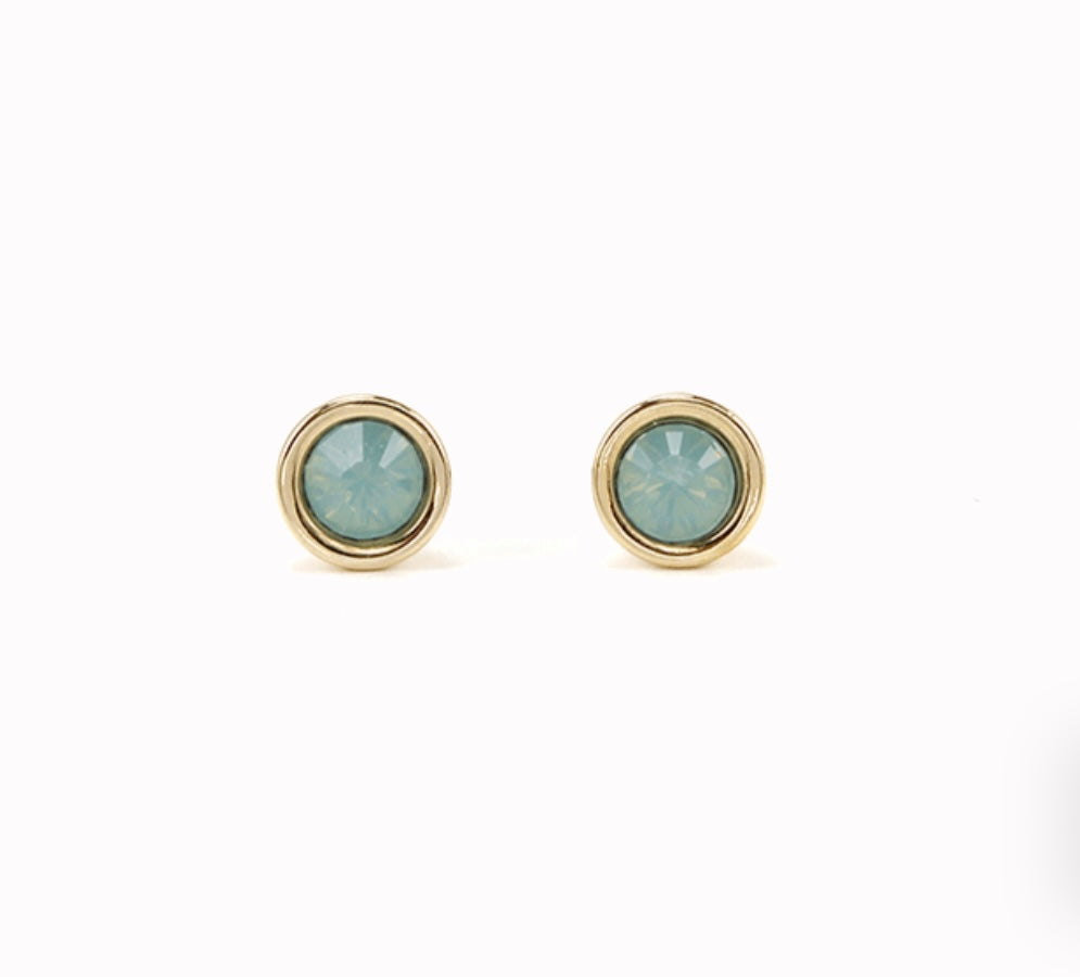 Lover’s Tempo Swarovski Mini Post Earrings