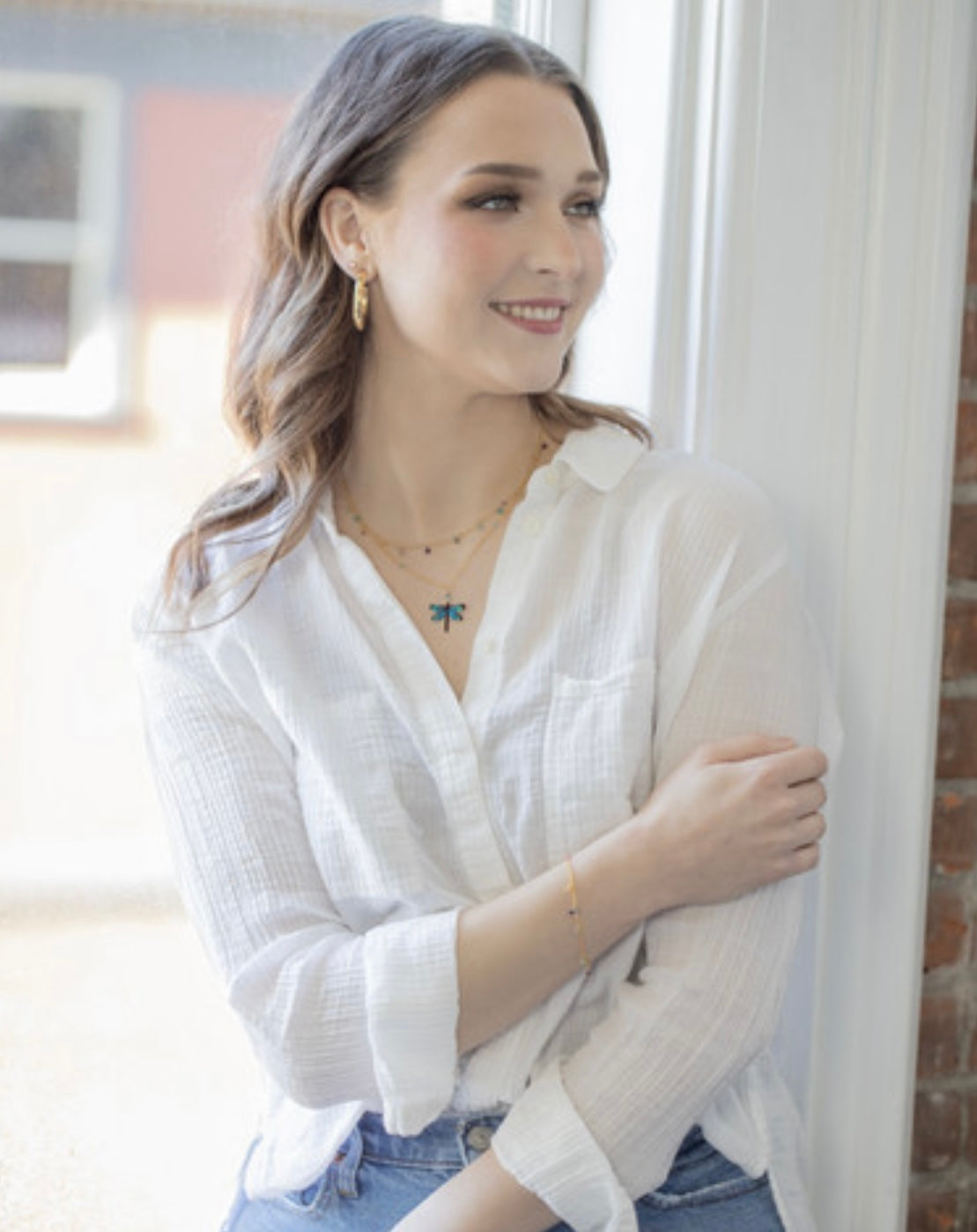 Holly Yashi Dragonfly Dreams Pendant Necklace