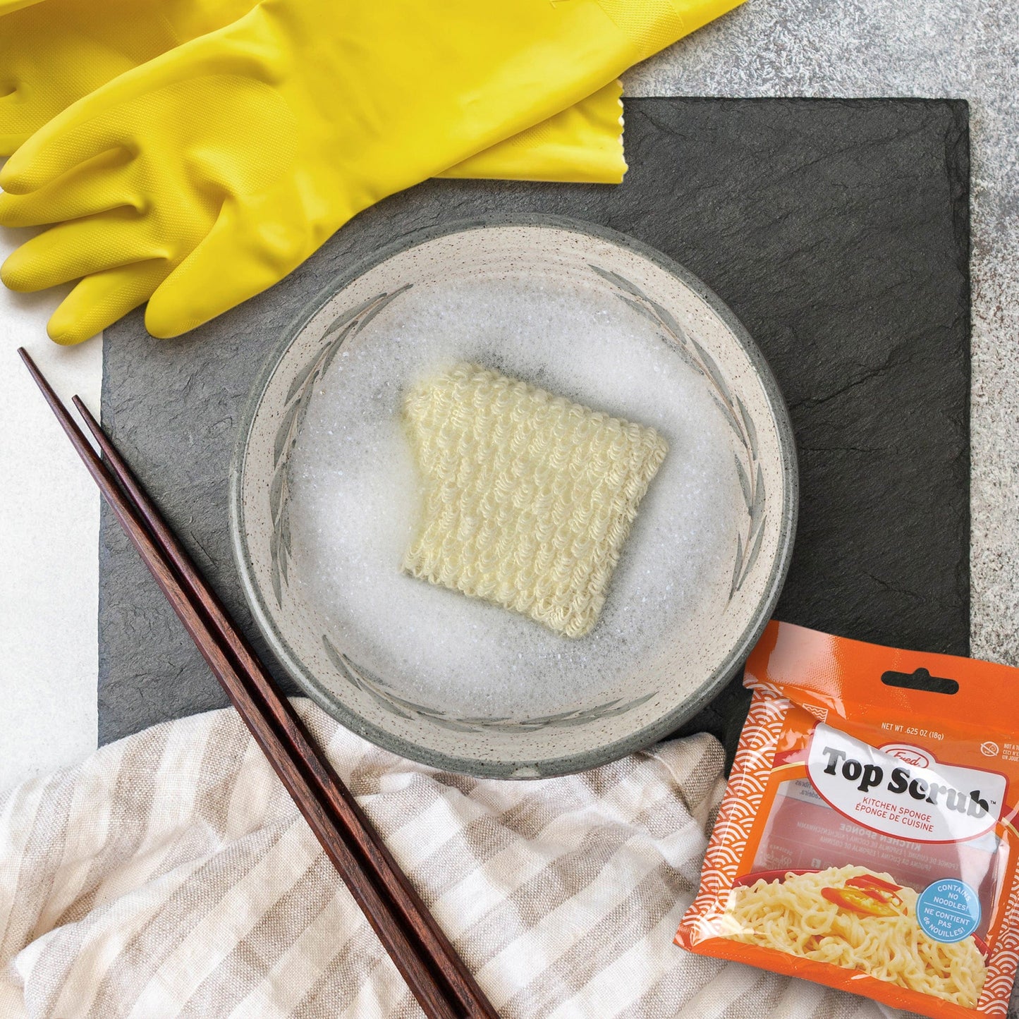 Fred & Friends Top Sponge Ramen