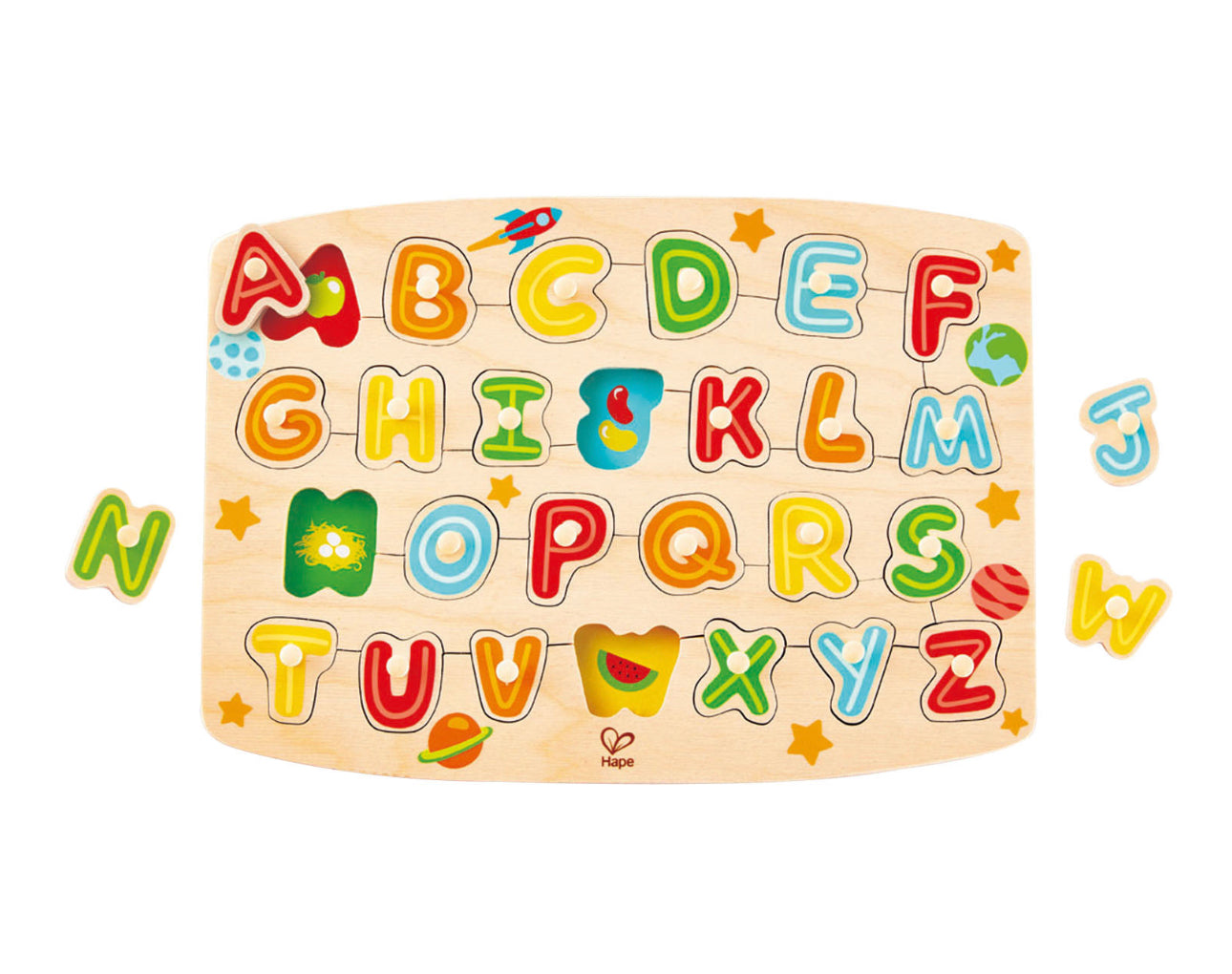 Hape Alphabet Peg Puzzle