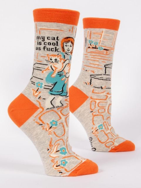 Blue Q Women’s My Cat Socks