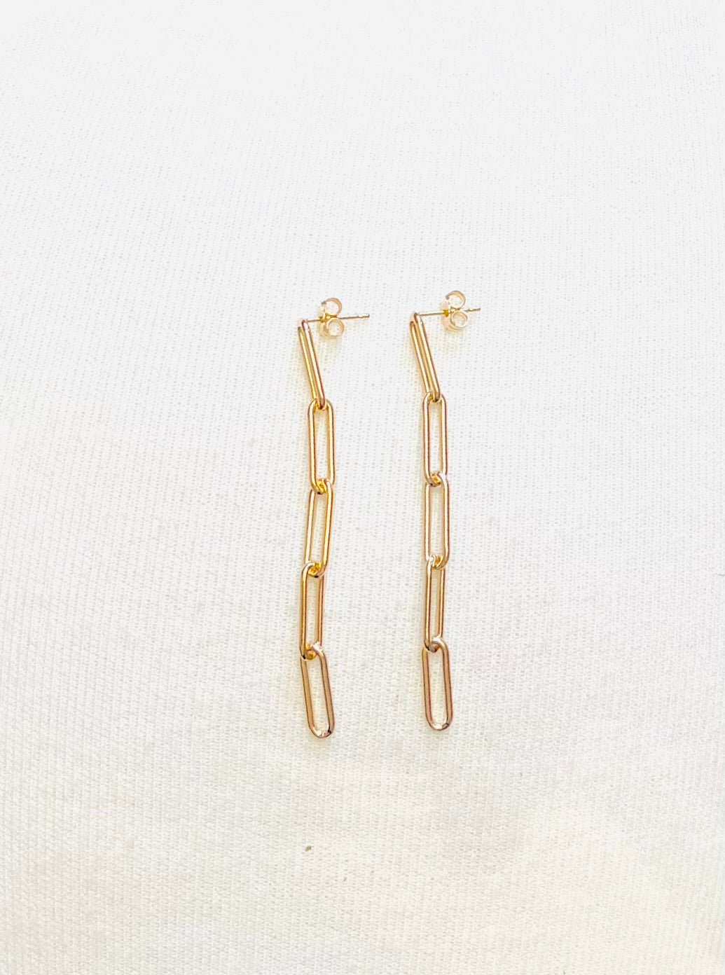 Gold Chain Earrings