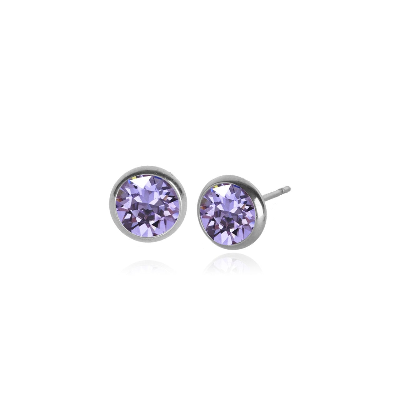 jj+rr Small Classic Swarovski Studs