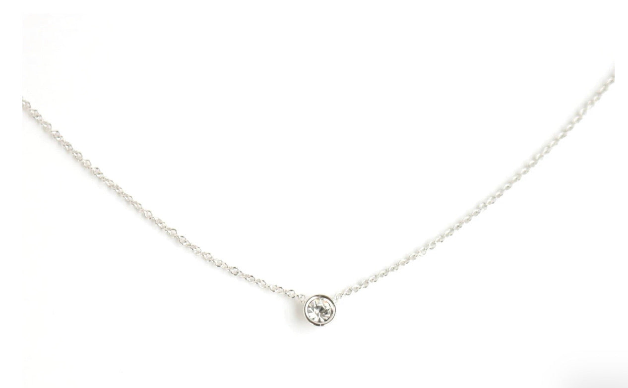 Lover’s Tempo Solitaire Necklace