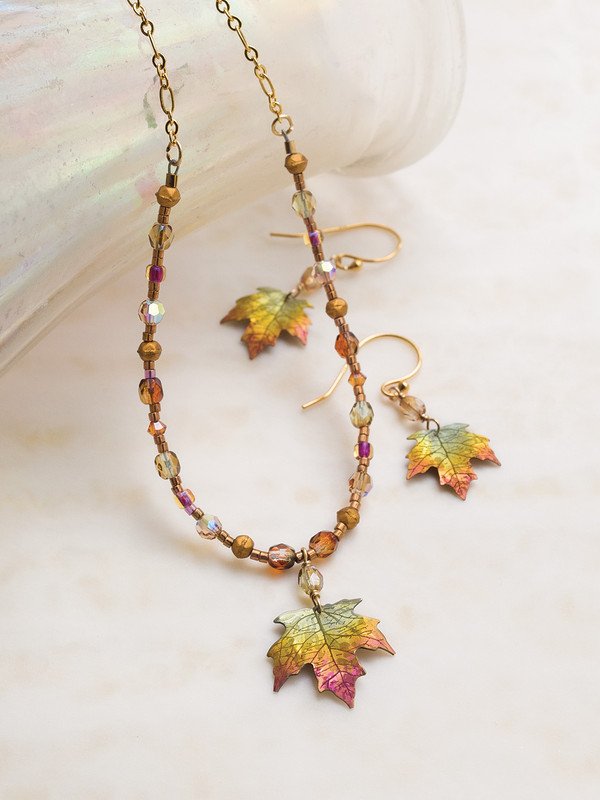 Holly Yashi Sugar Maple Beaded Necklace