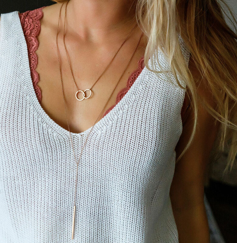 jj+rr Infinity Necklace